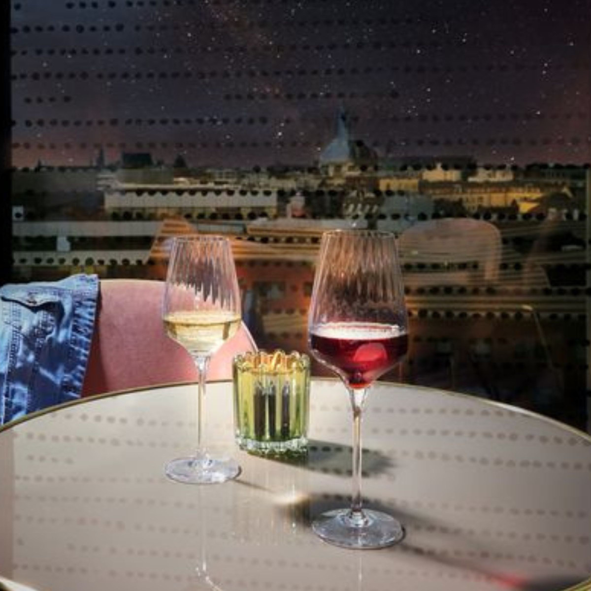 6 verres à pied 45 cl - SYMÉTRIE transparent, CHEF&SOMMELIER