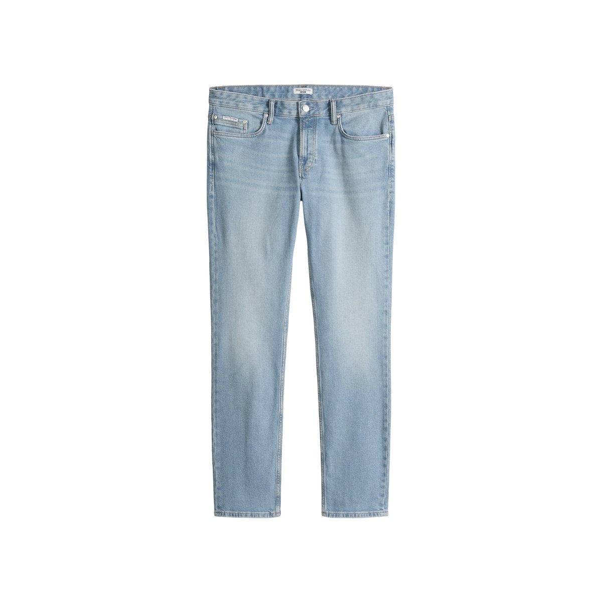 Jeans modèle Vidar slim en mélange de coton bio bleu clair, MARC O’POLO DENIM