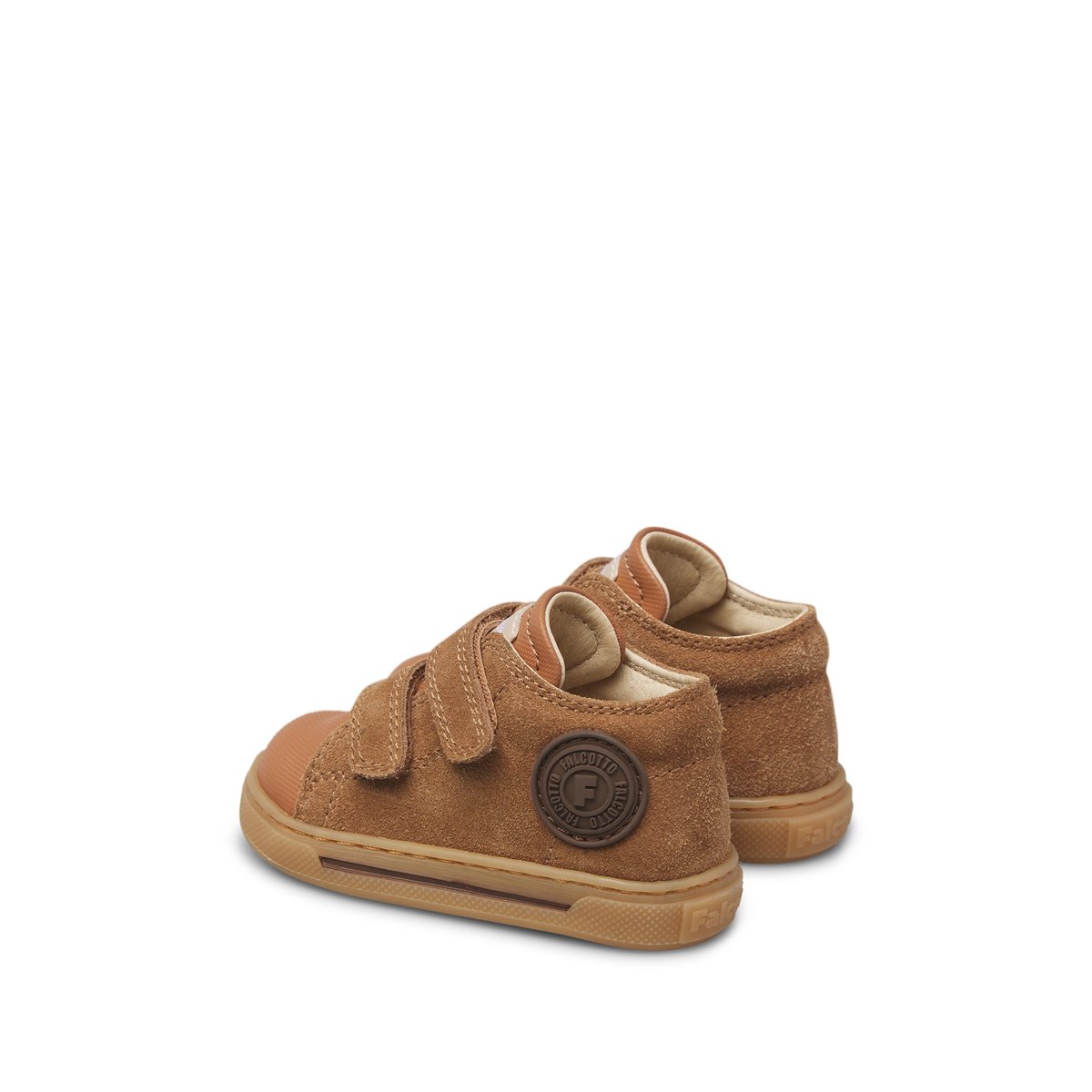 Baskets en cuir et synthétique MICHAEL 3. cognac-, FALCOTTO