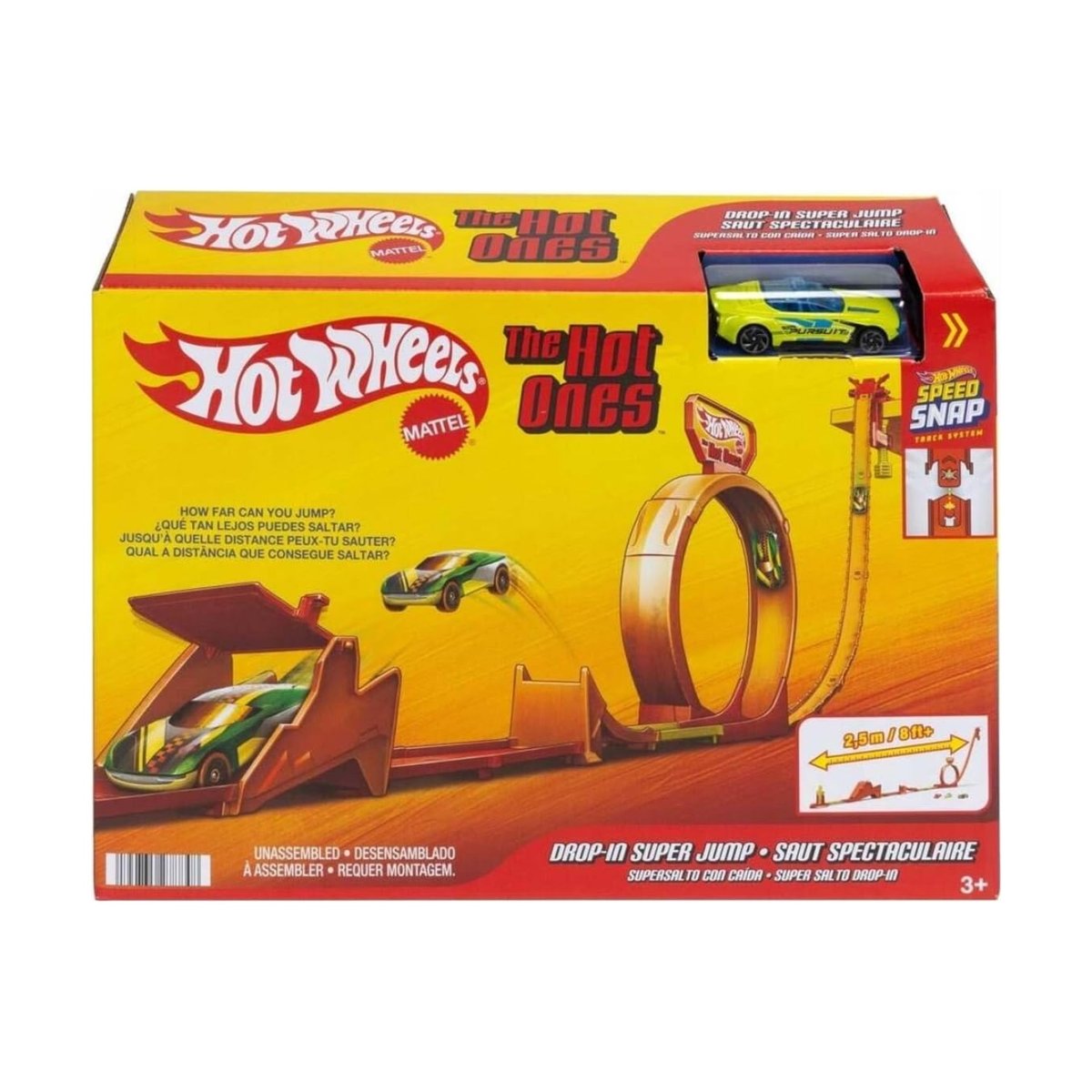 Hot Wheels The hot ones - Saut spectaculaire multicolore, MATTEL