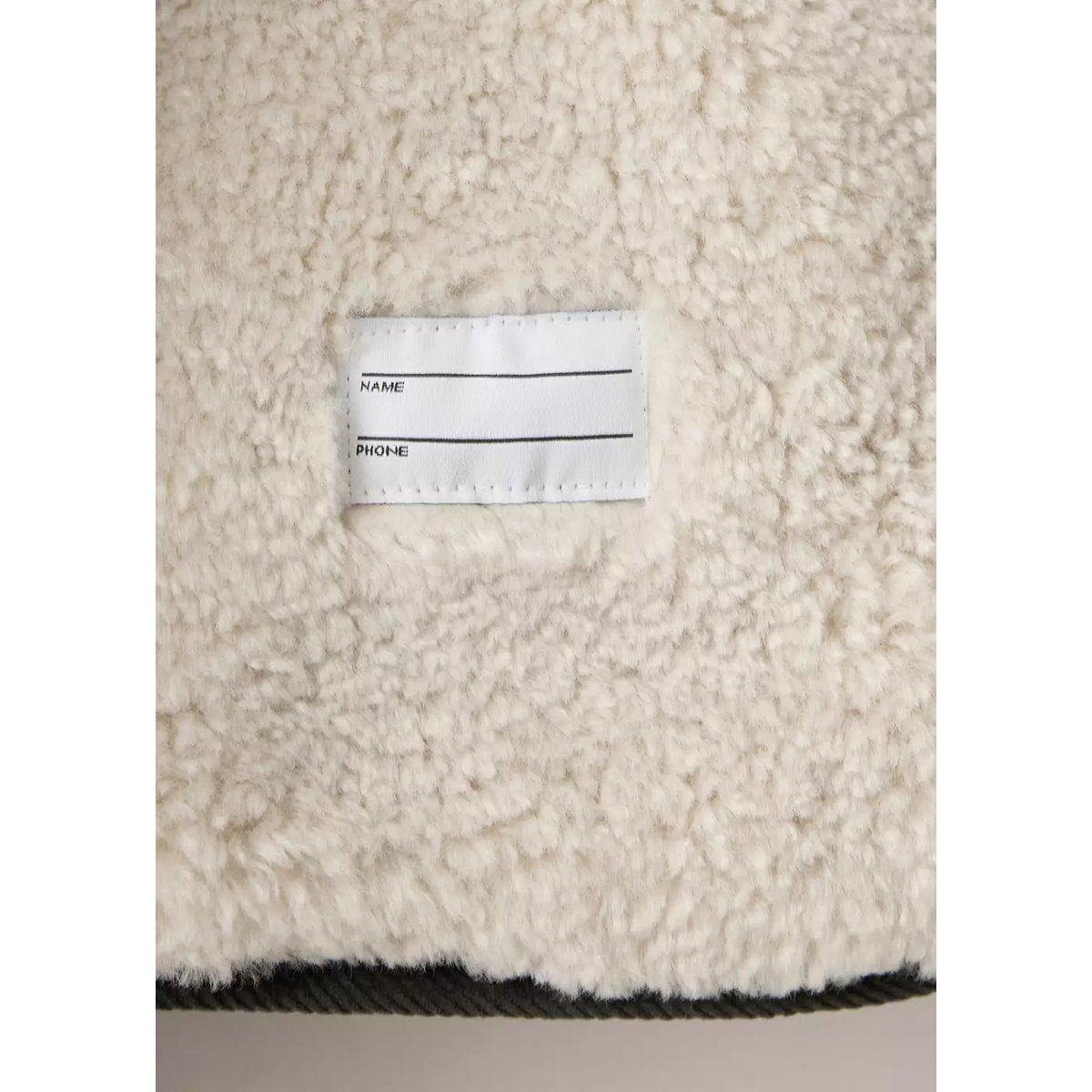 Manteau matelassé à capuche kaki, MANGO BABY