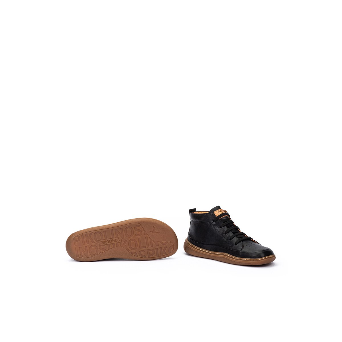 Bottines cuir Aranjuez Barefoot black, PIKOLINOS