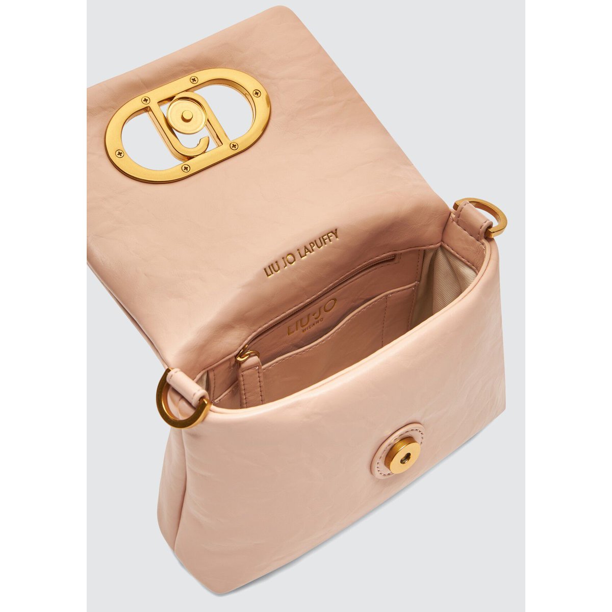 Sac petit format LaPuffy rose poudre, LIU JO