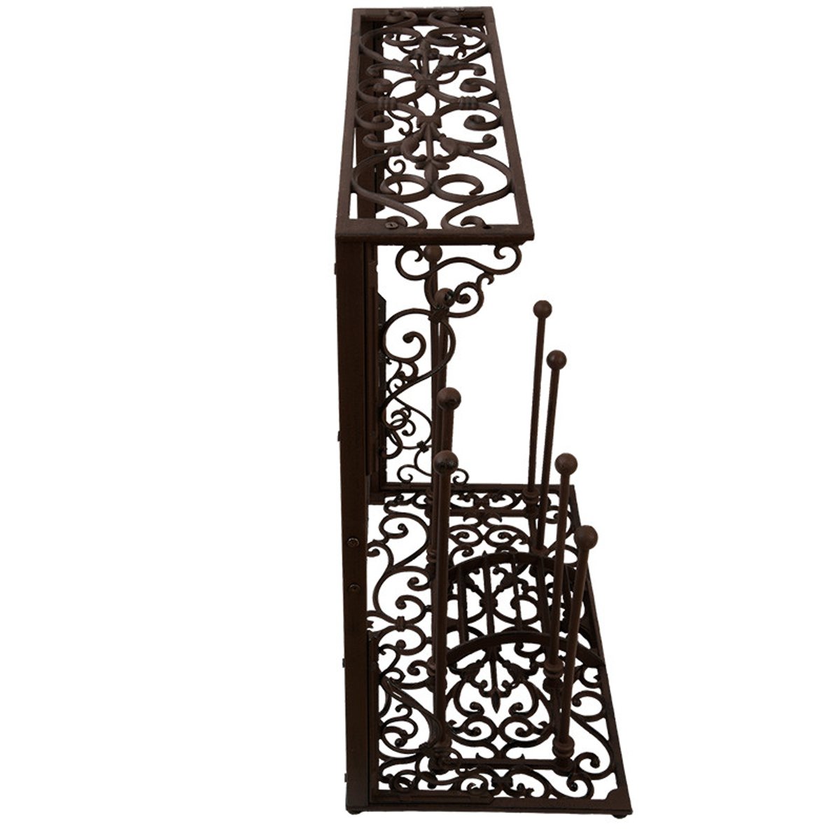 Porte bottes de jardin en fonte 4 paires with_storage, BEST FOR BOOTS