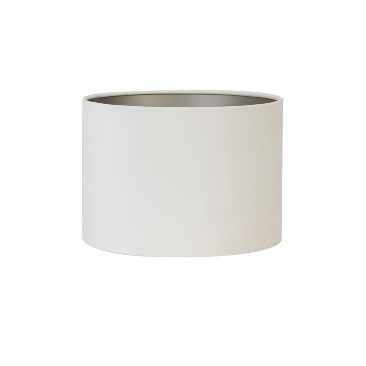Abat-Jour Velours VELOURS blanc cassé, LIGHT & LIVING