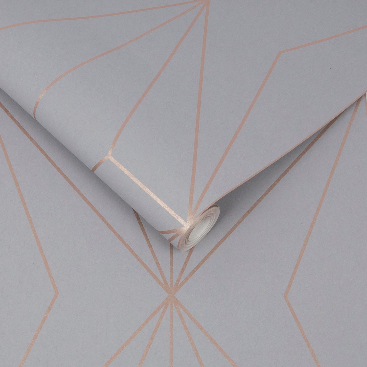 Papier peint Harmony Grey gris, GRAHAM ET BROWN