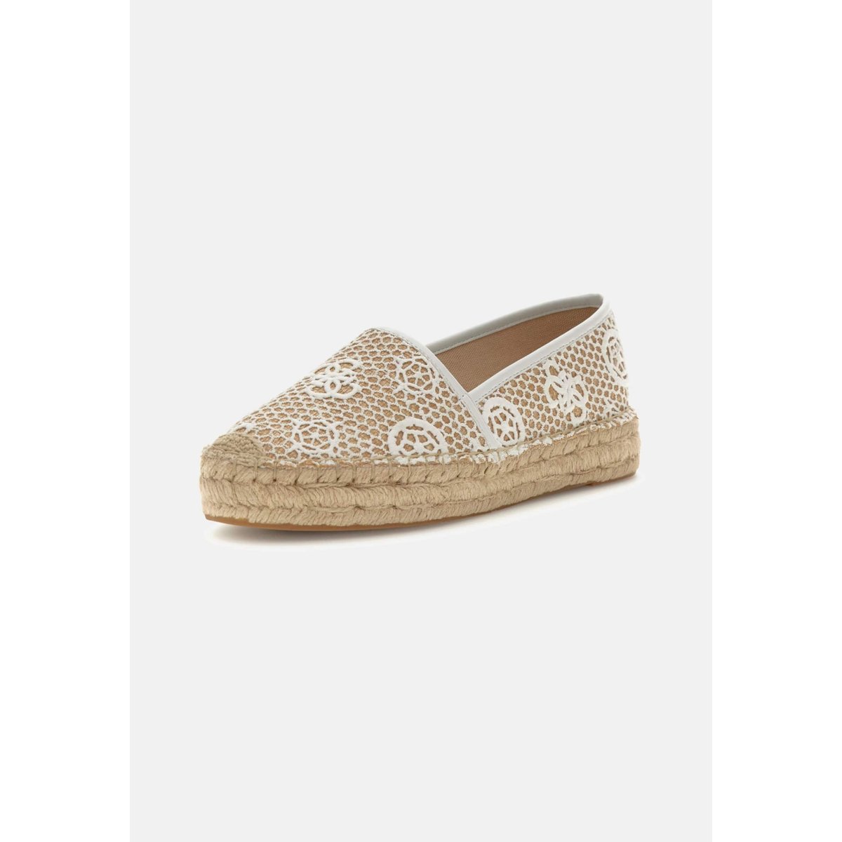 Espadrilles À Logo Joelynn blanc, GUESS