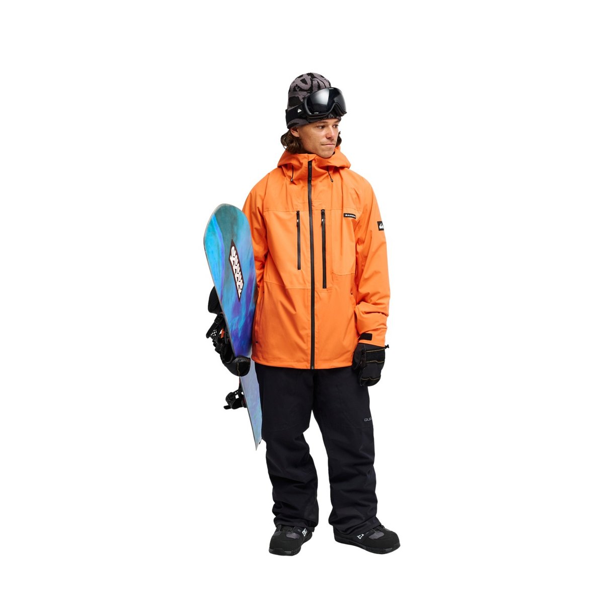 Pantalon de snow technique PARAMO STRETCH 20K noir black, QUIKSILVER