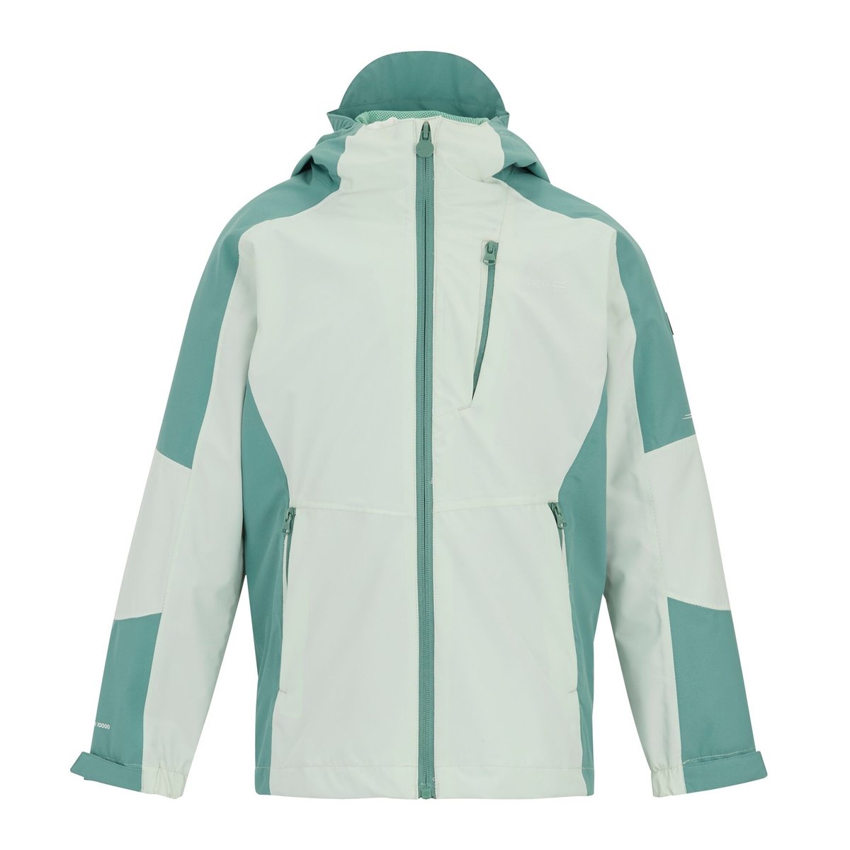 Veste imperméable CALDERDALE pastel turquoise / brume océanique, REGATTA