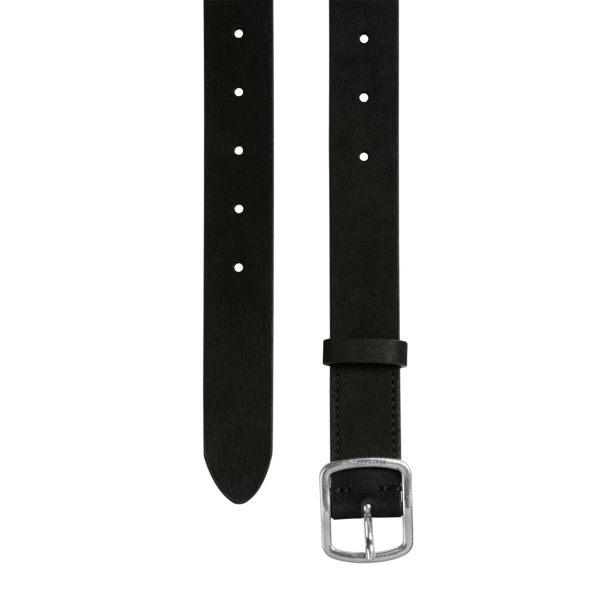 Ceinture modèle Fanny avec des trous traversants noir, MARC O'POLO