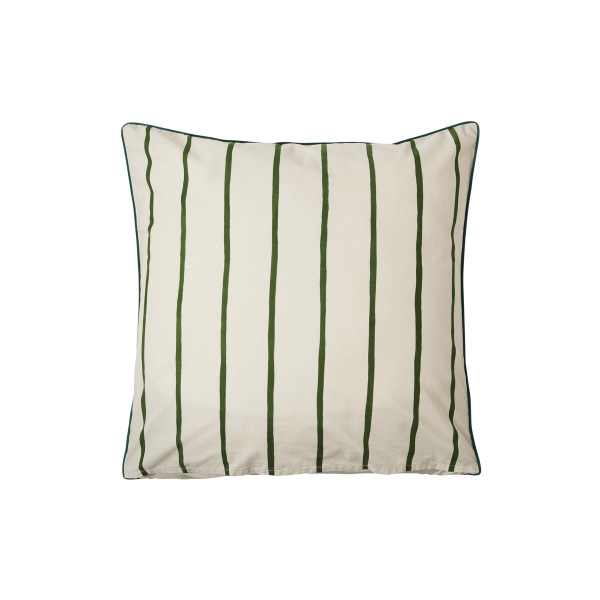 Taie d'oreiller carré LYSIRIS imprimé, CARRE BLANC