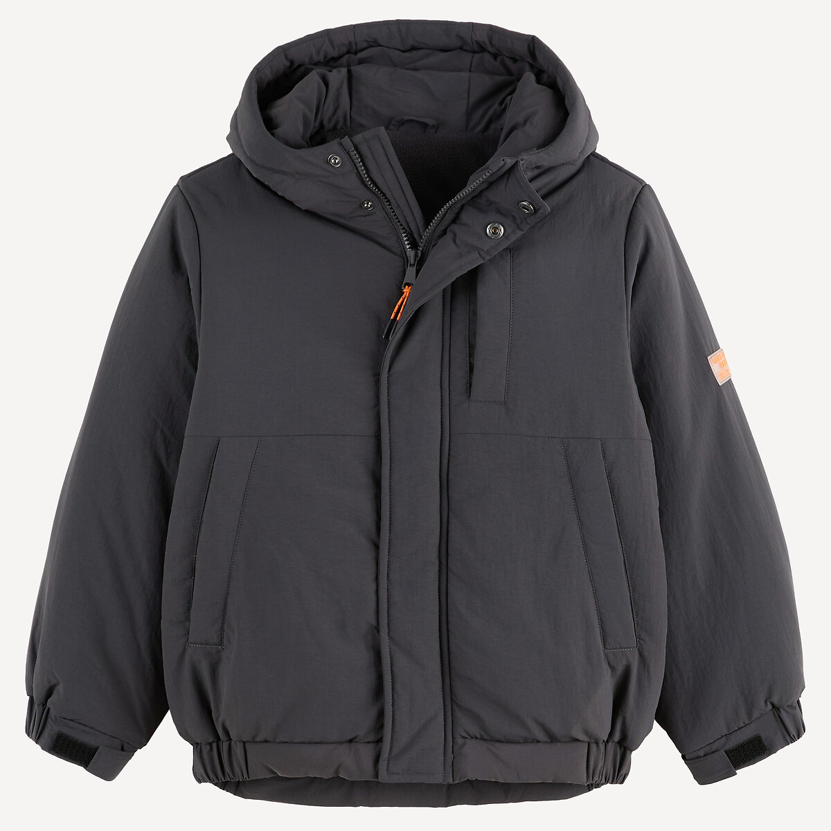 Anorak à capuche noir, LA REDOUTE COLLECTIONS