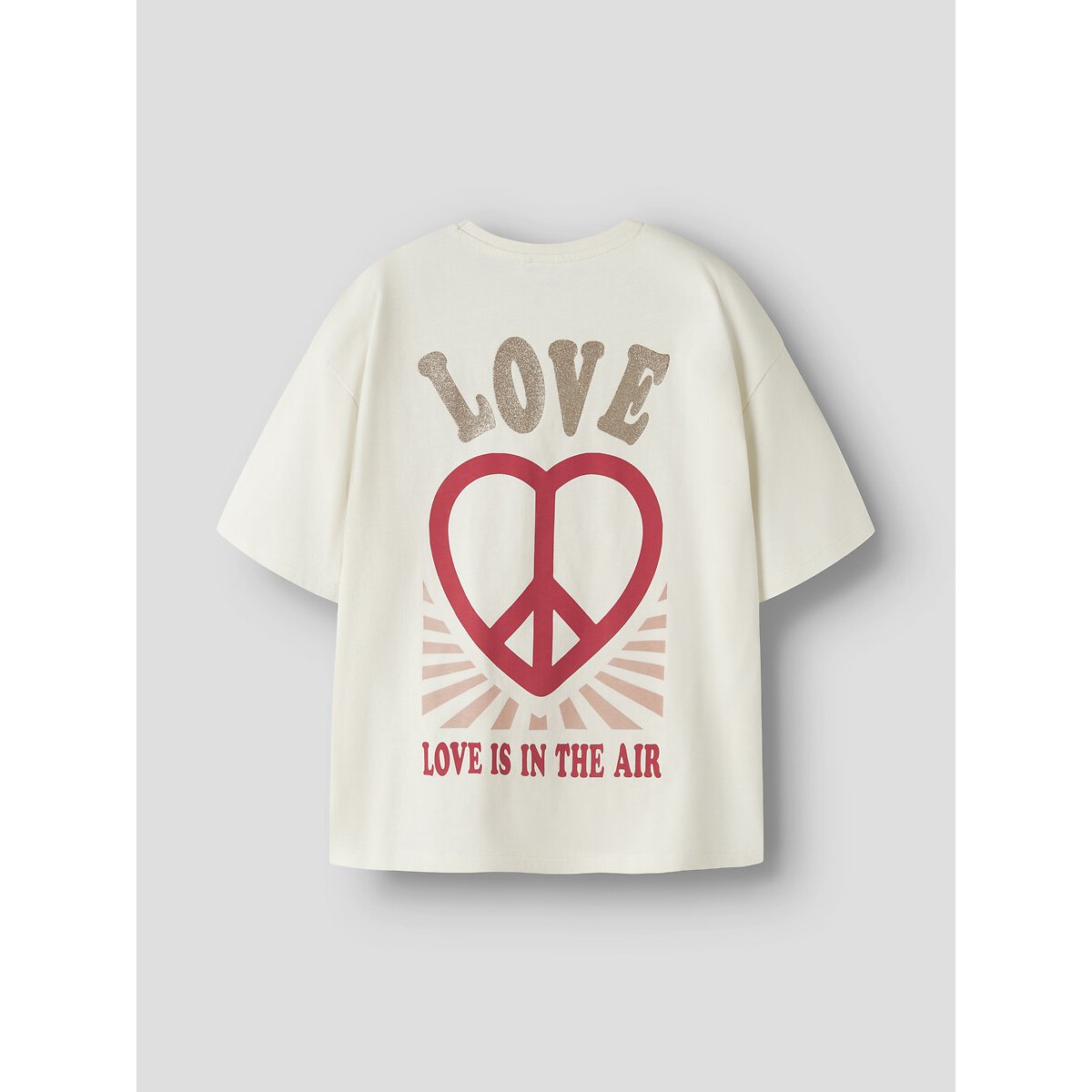 T-shirt manches courtes ecru, NAME IT