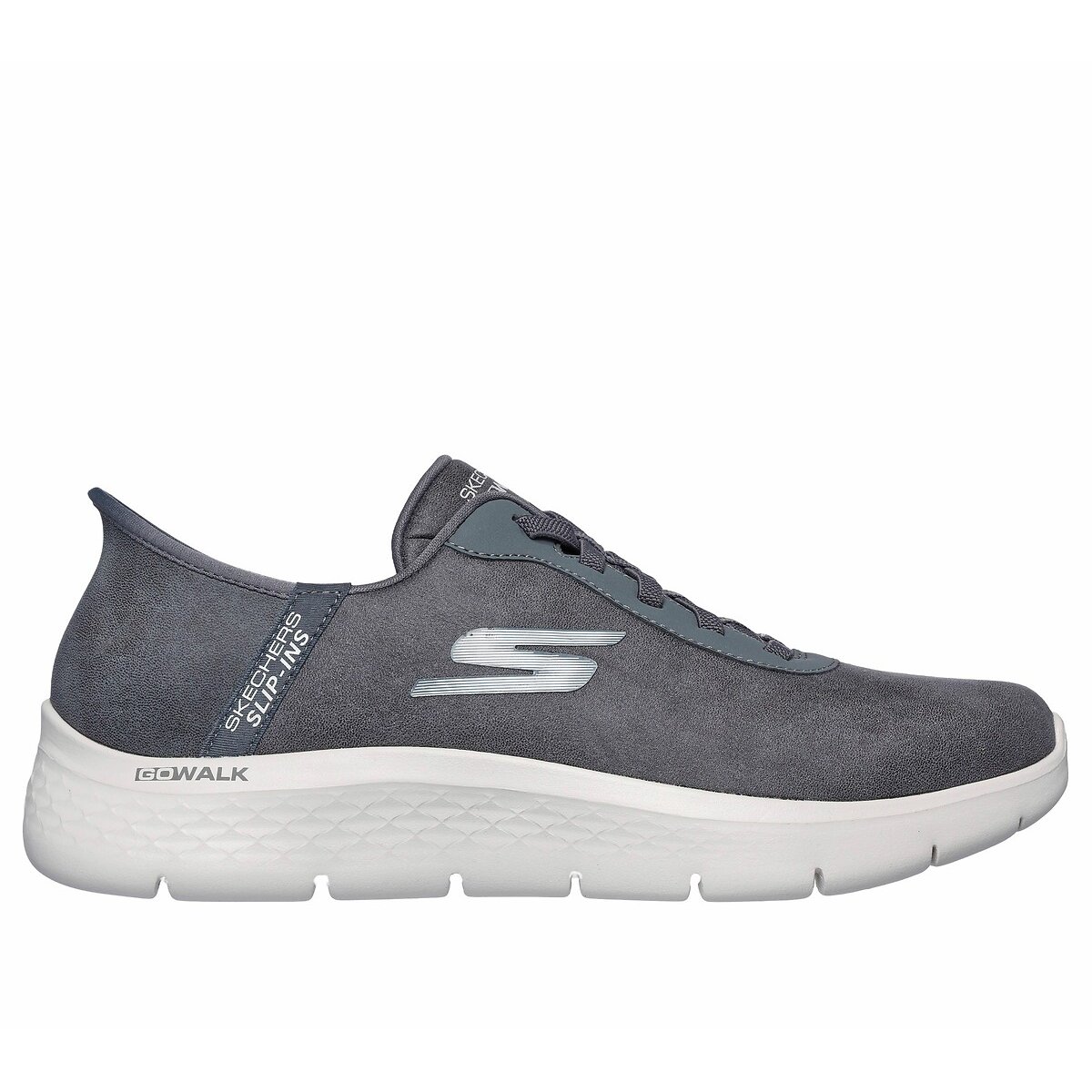 Baskets Slip-ins Go Walk Flex Smooth Motion gris, SKECHERS