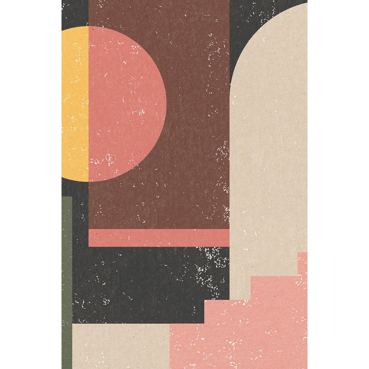 Tableau minimal vintage tableau alu dibond, HEXOA