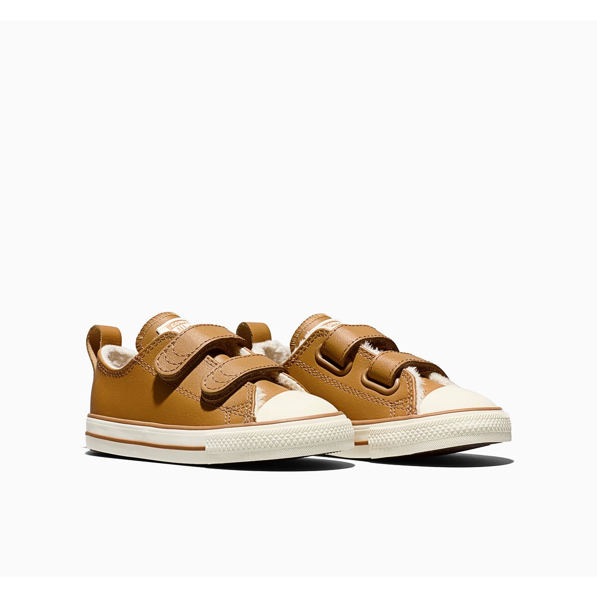 Baskets en cuir CHUCK TAYLOR ALL STAR 2V OX WEATHERIZED noisette, CONVERSE
