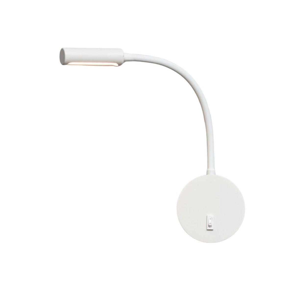 Petite applique minimaliste en aluminium - ASKI blanc, KOSILUM