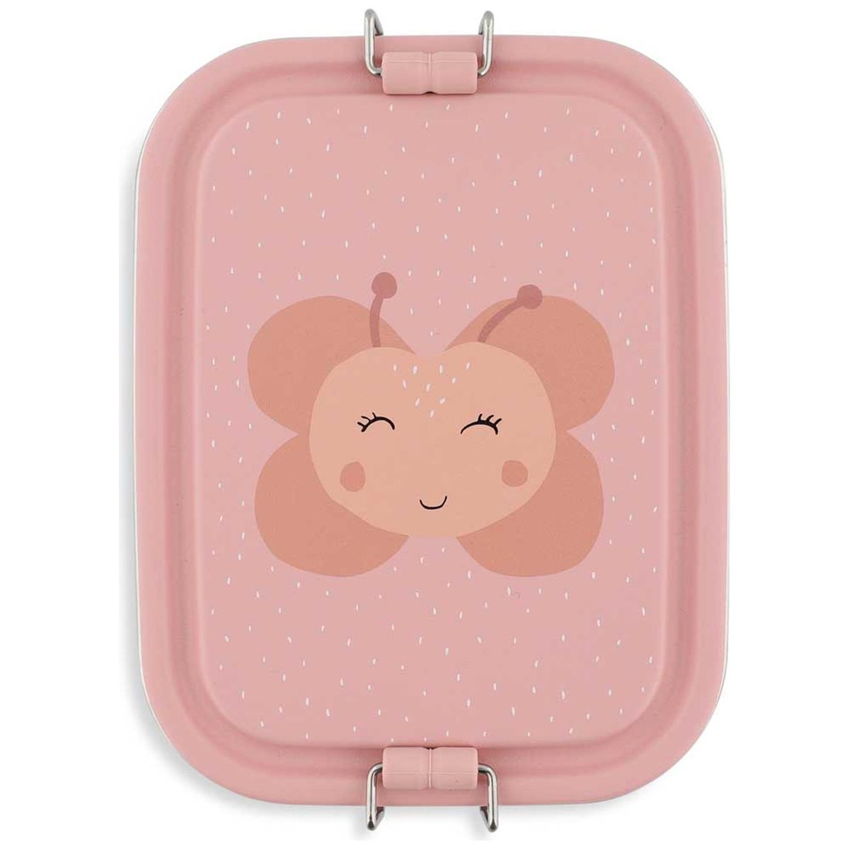 Petite lunch box rose, noir, TRIXIE
