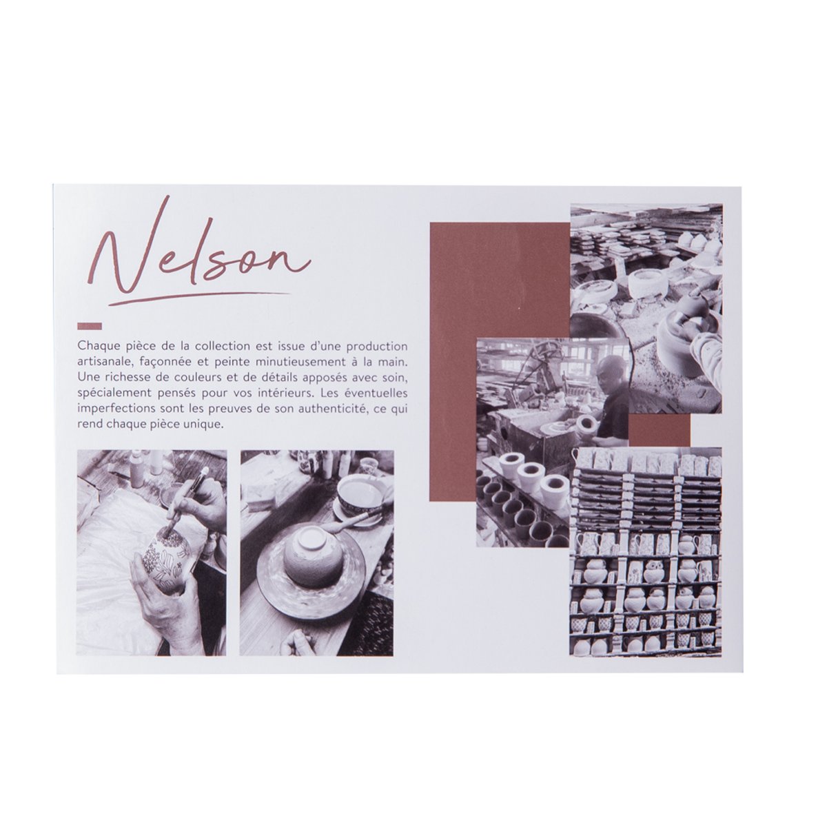 Service apéritif 6 pièces Nelson - NELSON noir, TABLE PASSION