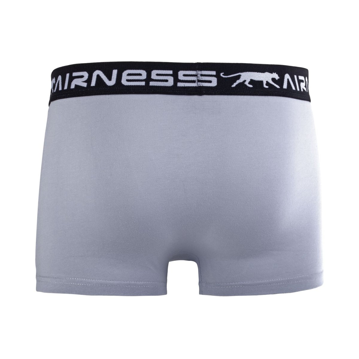Lot De 5 Boxer Coton noir/rouge/gris, AIRNESS
