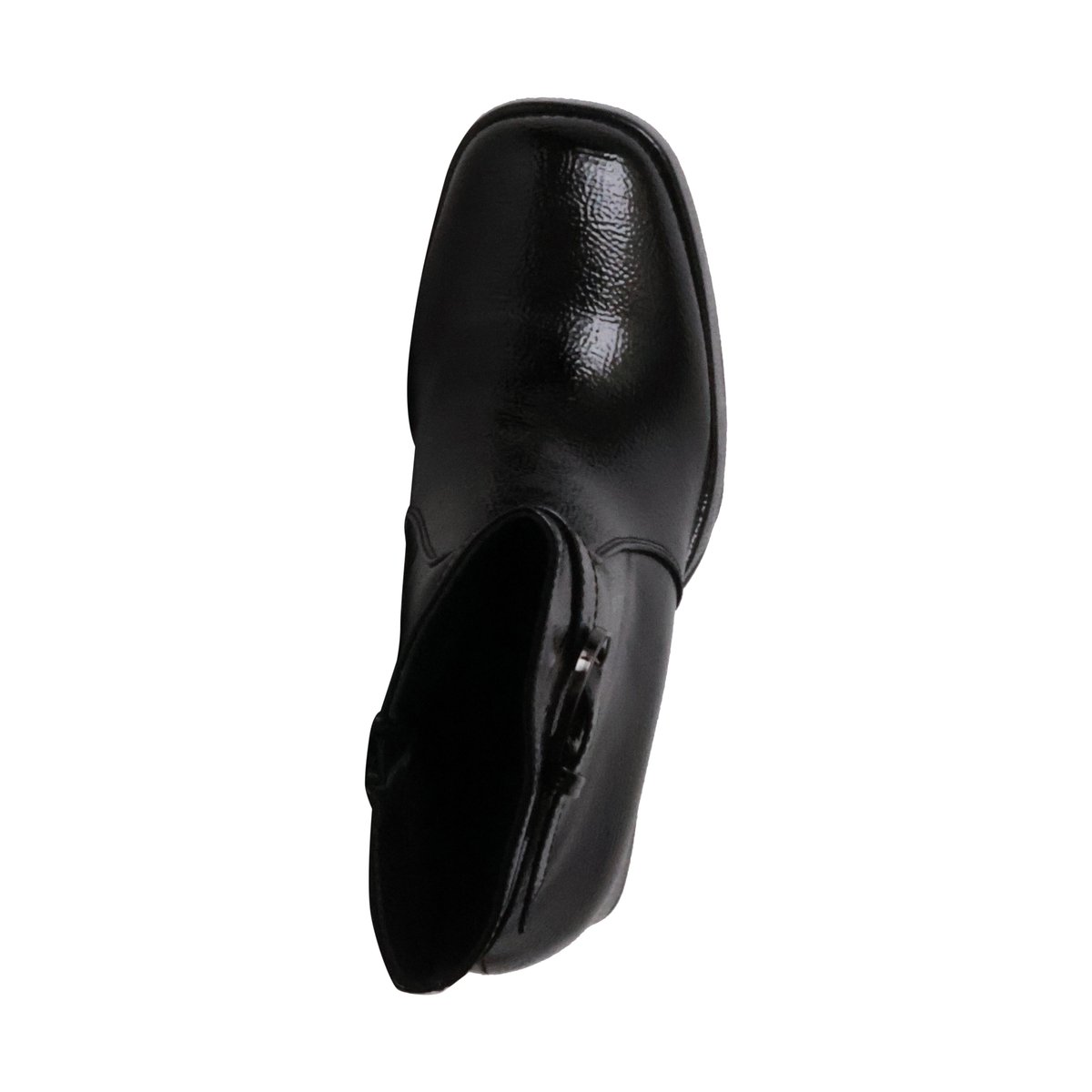 Bottines à Talon Et Zip noir, ENZA NUCCI