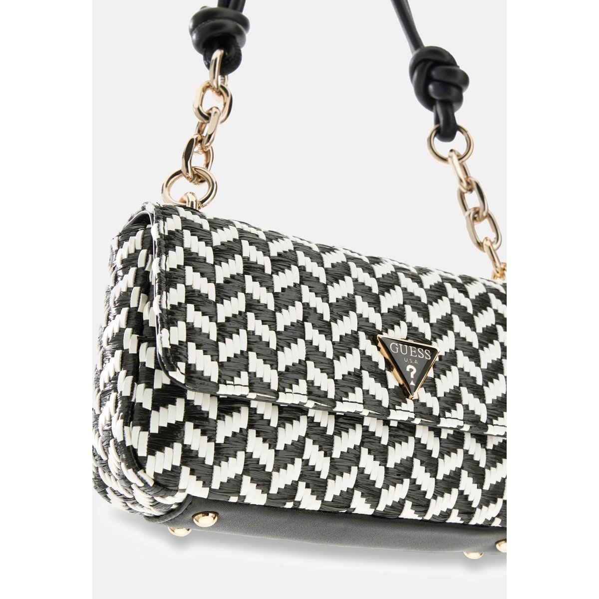 Sac À Bandoulière Tessi noir multi, GUESS