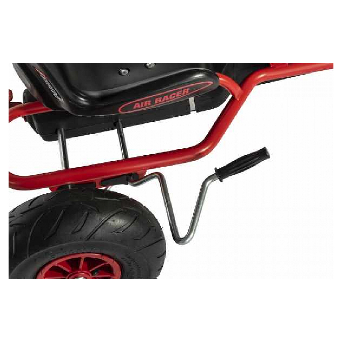 Kart à pédales rouge et noir Ferbedo GoKart AR 8R noir, ROLLY TOYS