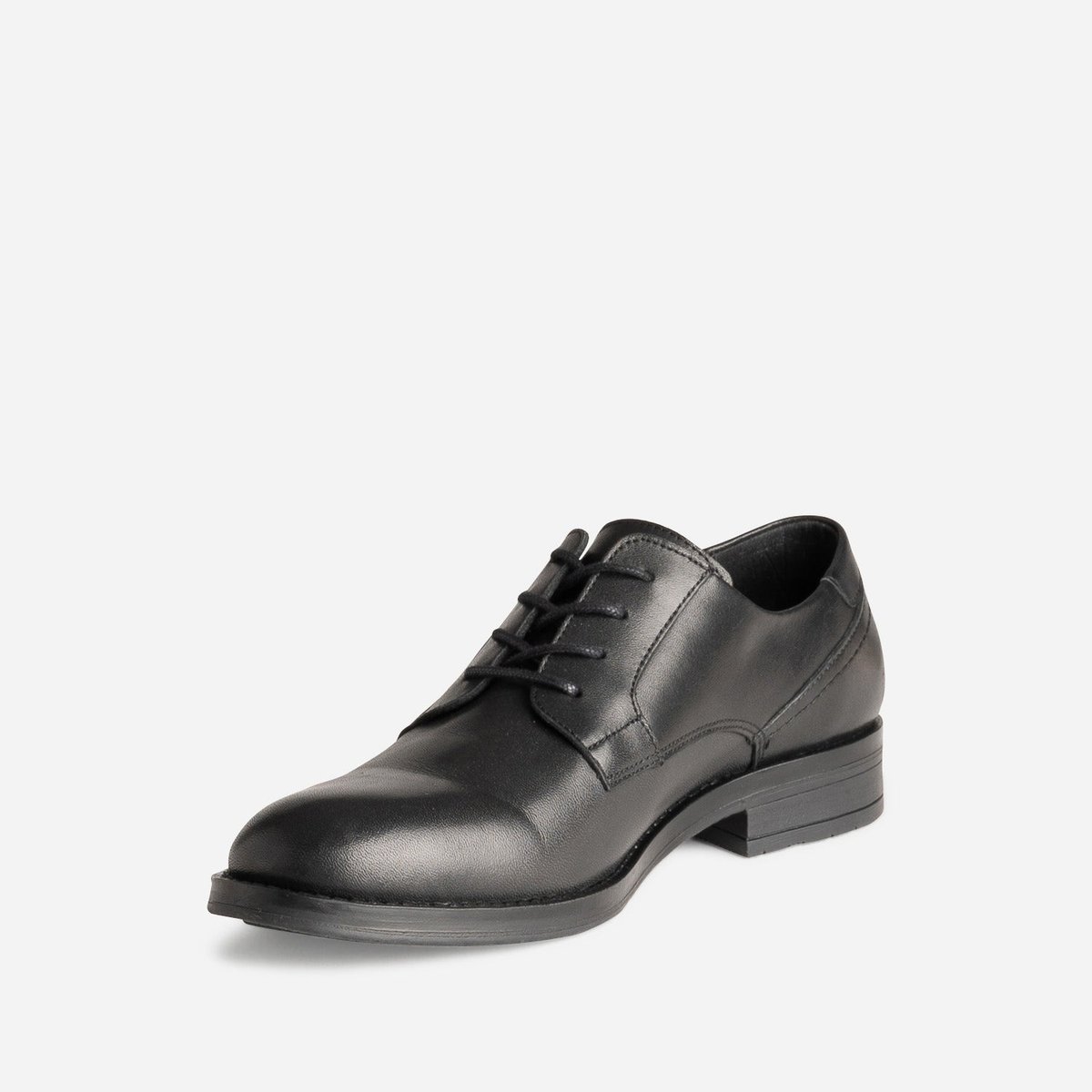 Derby en cuir FAUSTO noir, ERAM