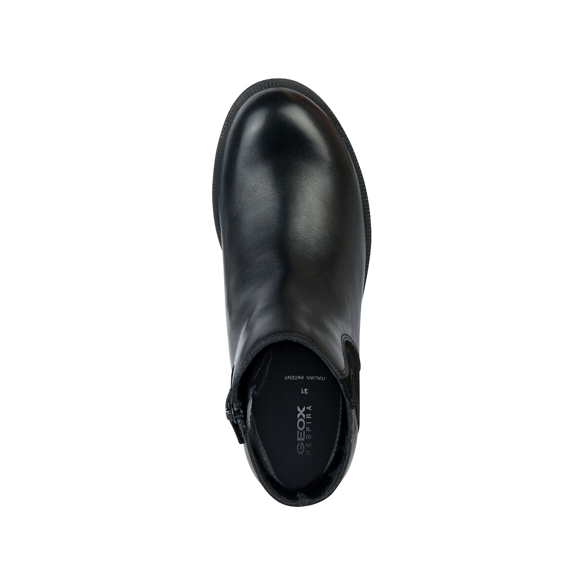 Kids Agata Waterproof Breathable Ankle Boots n Leather black, GEOX