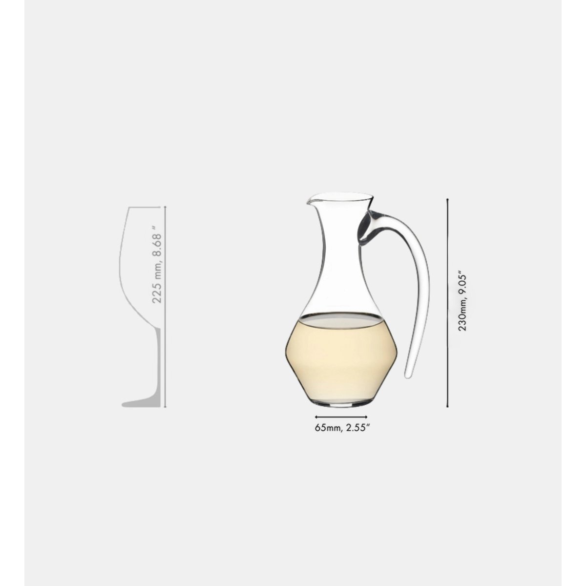 Décanteur cabernet decanter couleur unique, RIEDEL
