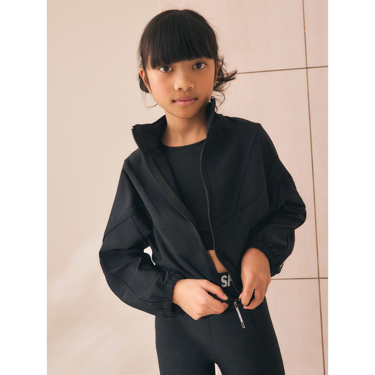 Veste sport zippée noir, NEXT