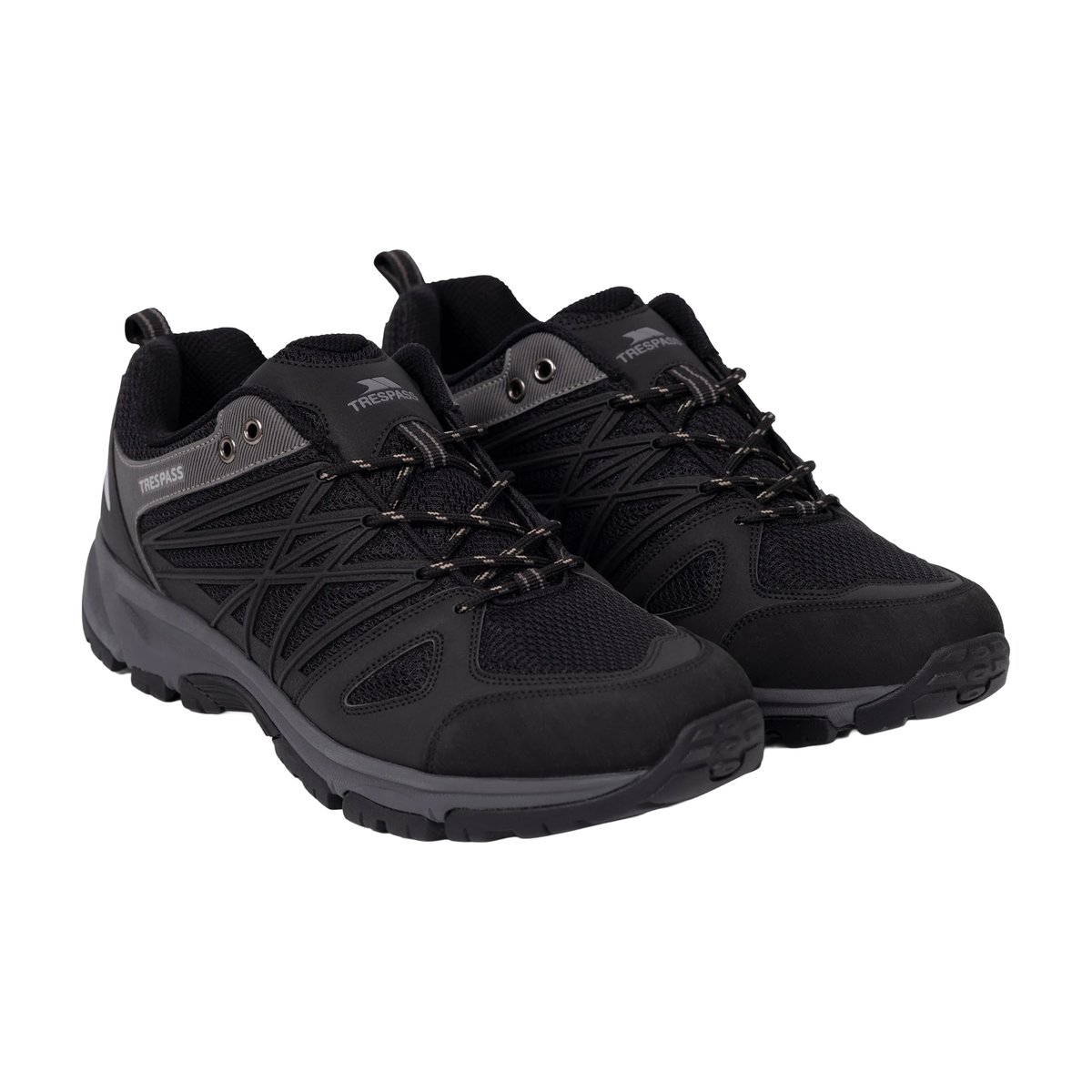 Chaussures de randonnée FISK noir / noir, TRESPASS