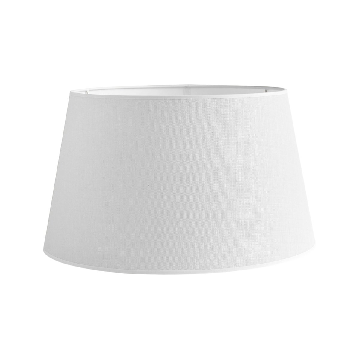 Abat-jour conique coton - RIVAGE blanc, CAMIF