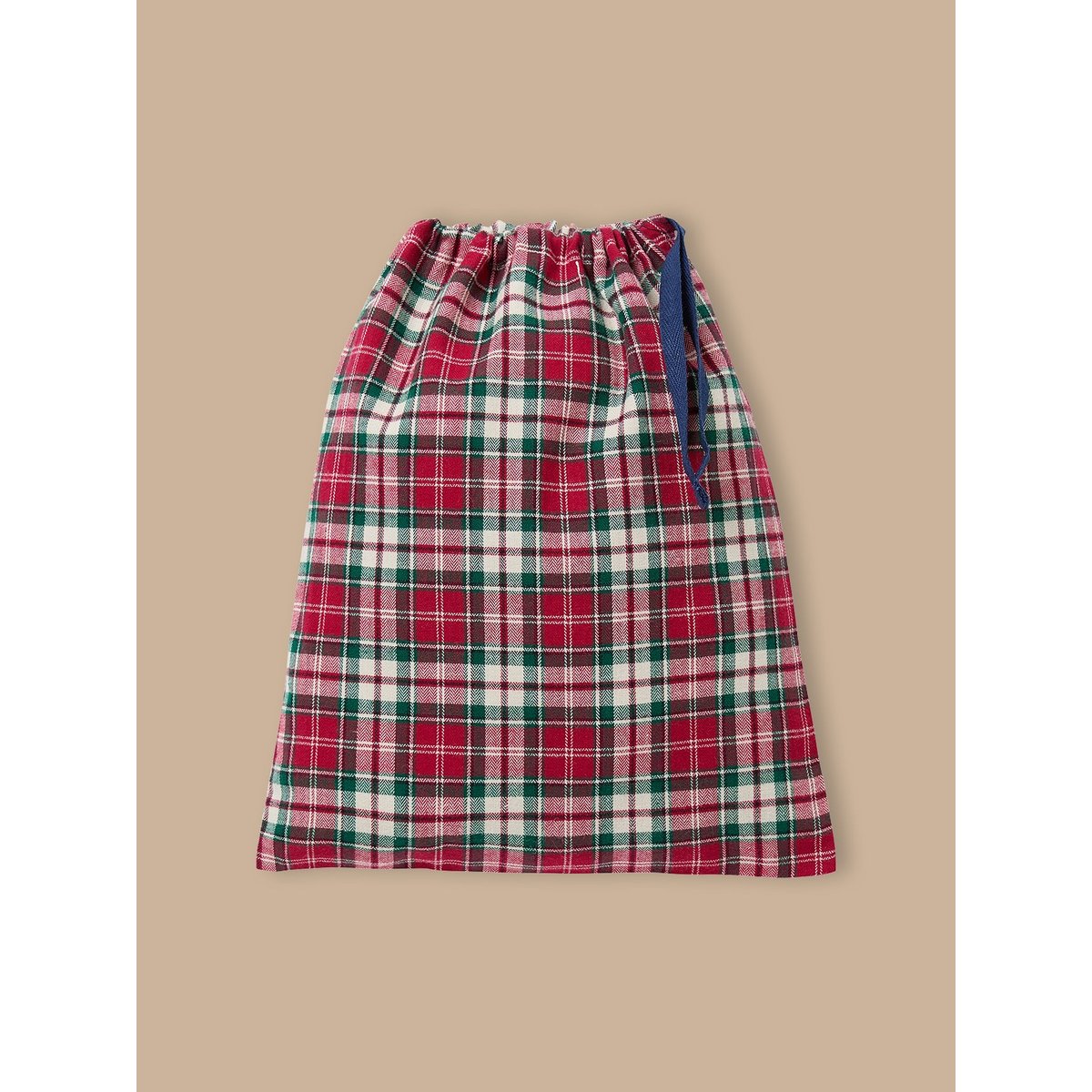 Pyjama grand-père Noël carreaux rouge, CYRILLUS