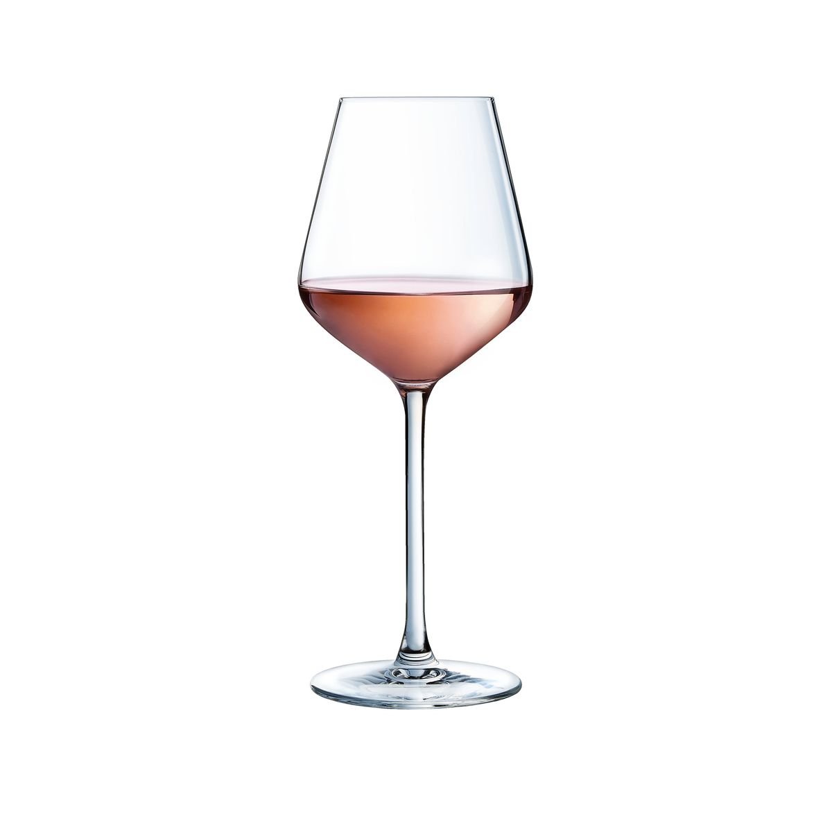 6 verres à pied 28cl -ULTIME transparent, CRISTAL D ARQUES