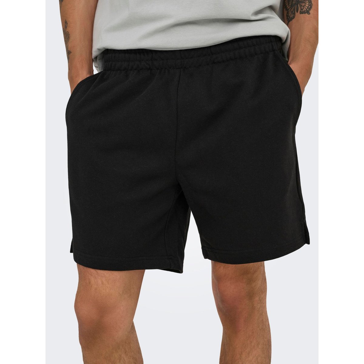 Short En Molleton noire - black, ONLY & SONS