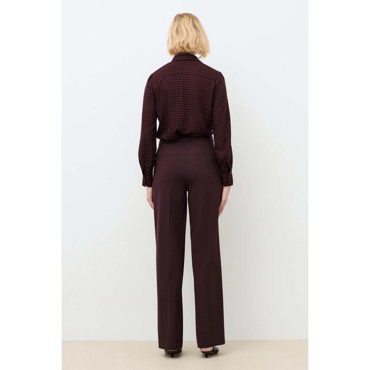 Pantalon droit workwear PVOLTIGE prune, CAROLL