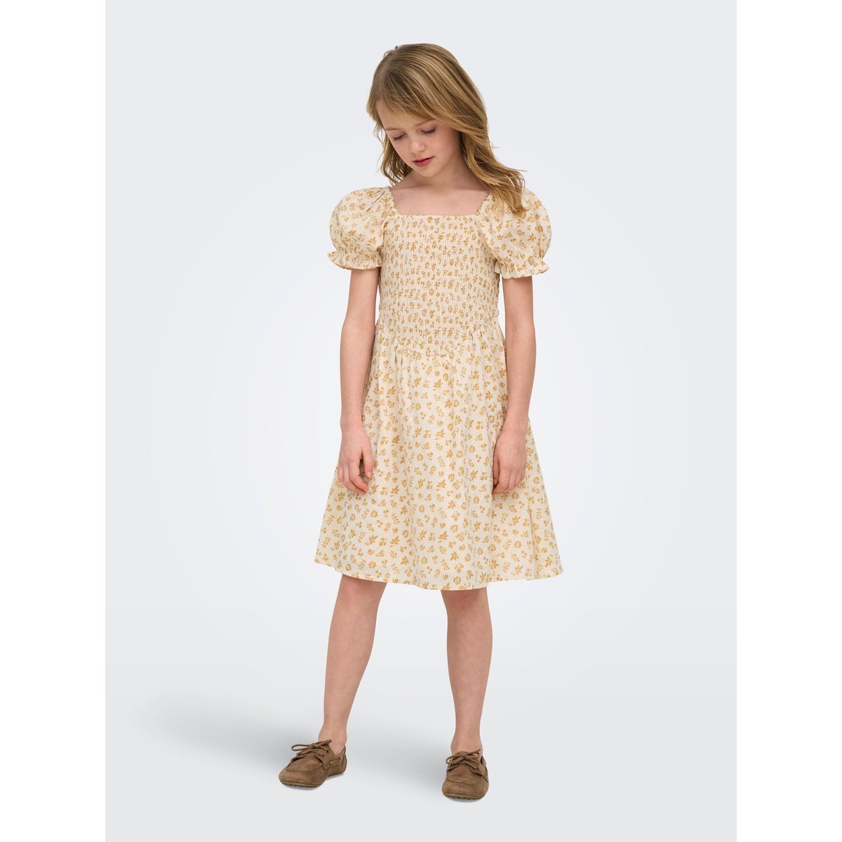 Robe Smockée cloud dancer, KIDS ONLY