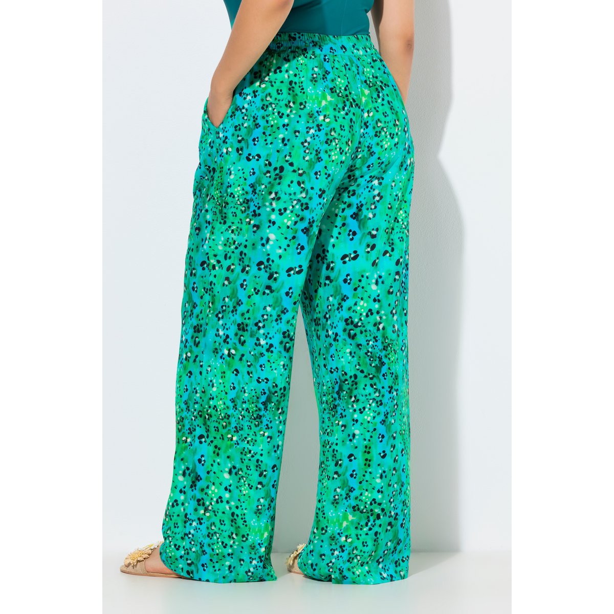 Pantalon palazzo trèfle, ULLA POPKEN