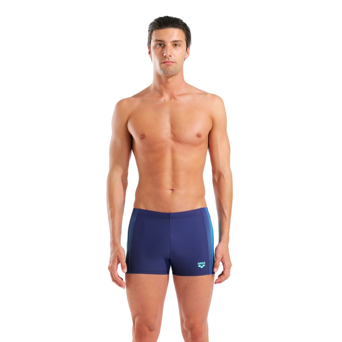 Short de bain taille basse pour homme arena Feel Light navy-multi, ARENA