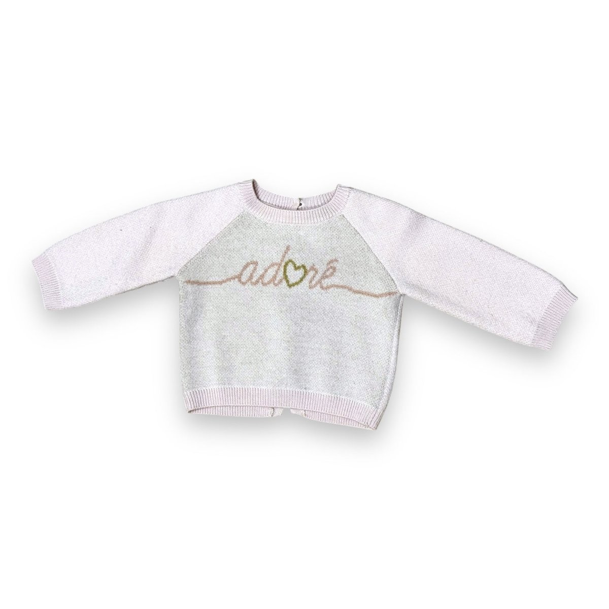 Pull bébé - Très bon état rose, BONTON