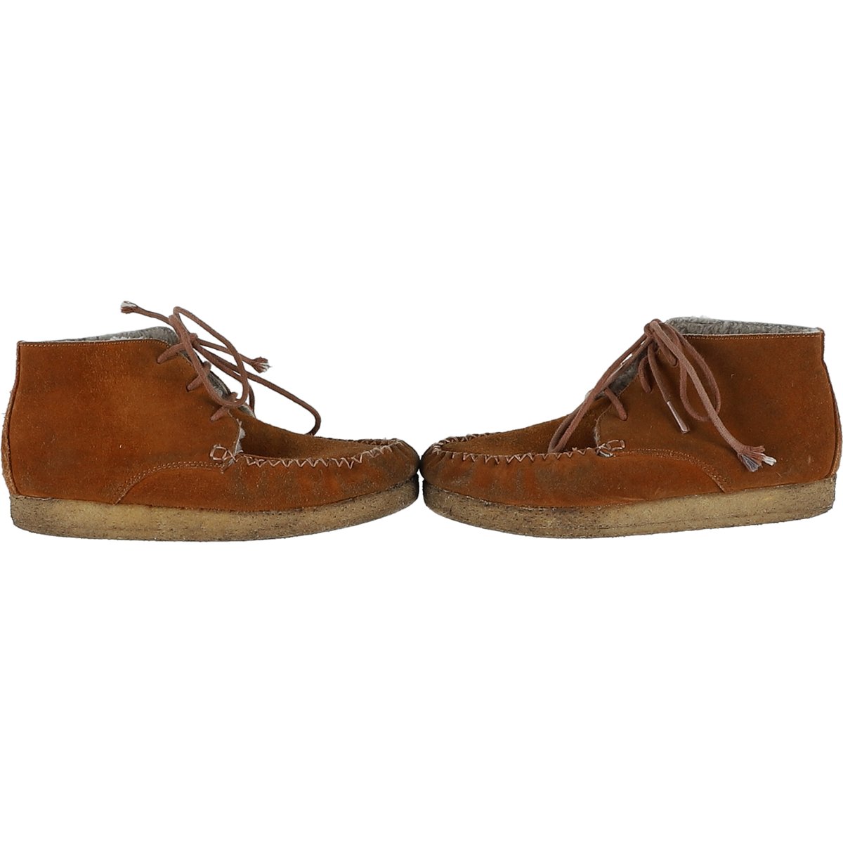 Boots fourrées - Bon état ocre, BONPOINT