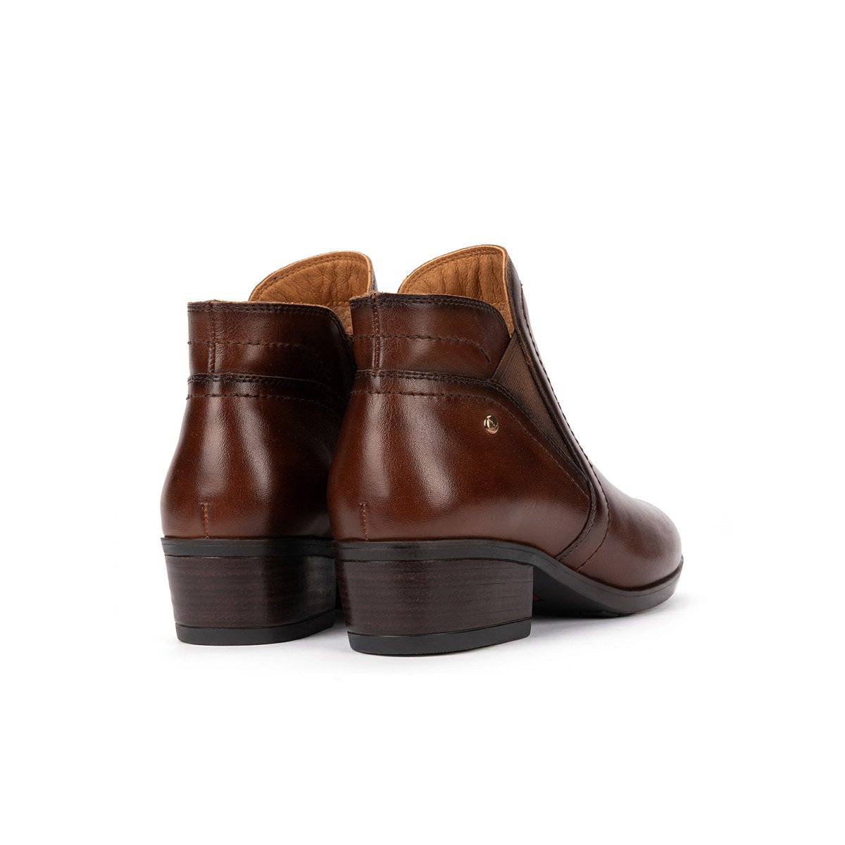 Bottines à talon cuir Daroca cuero, PIKOLINOS