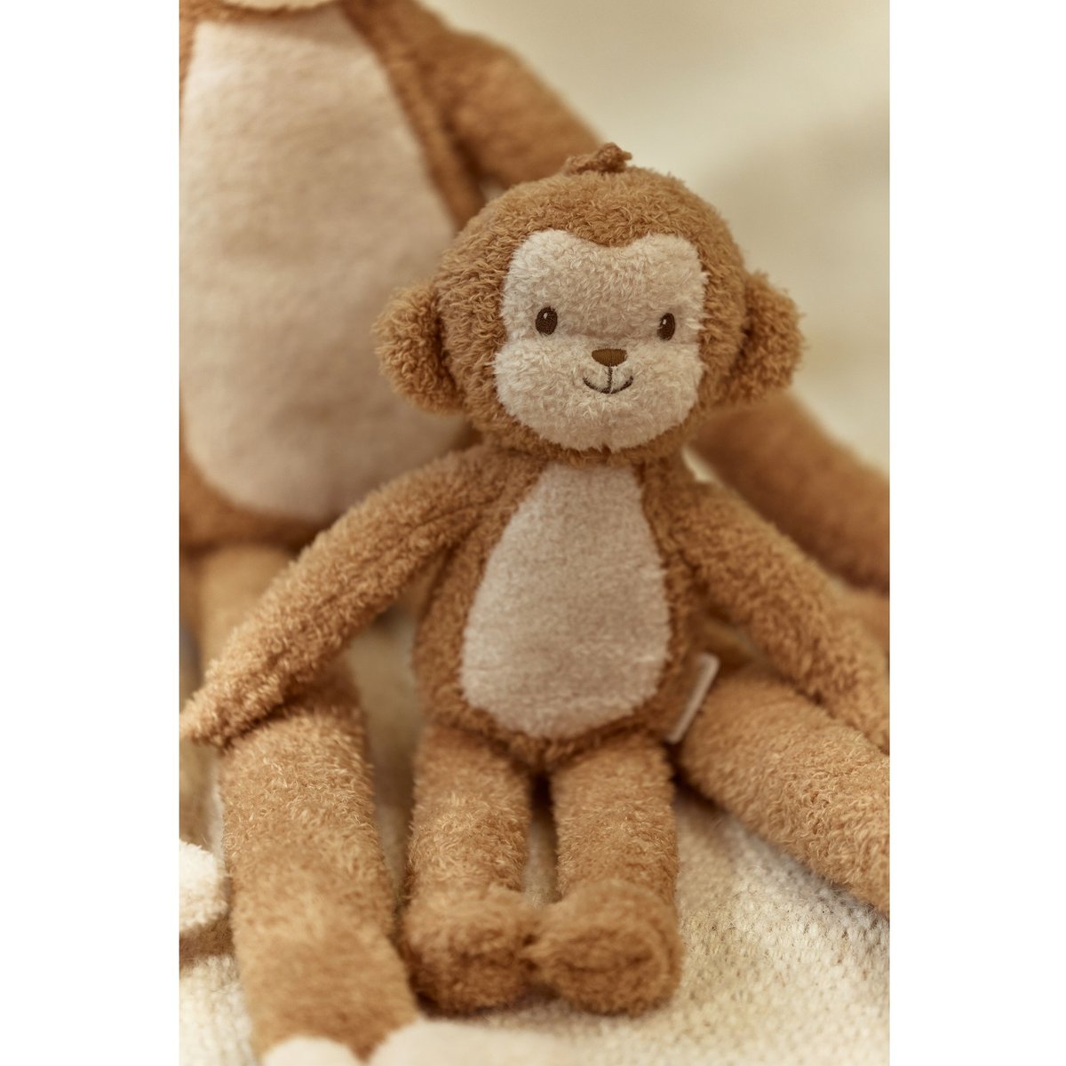 Peluche beige, marron, LITTLE DUTCH