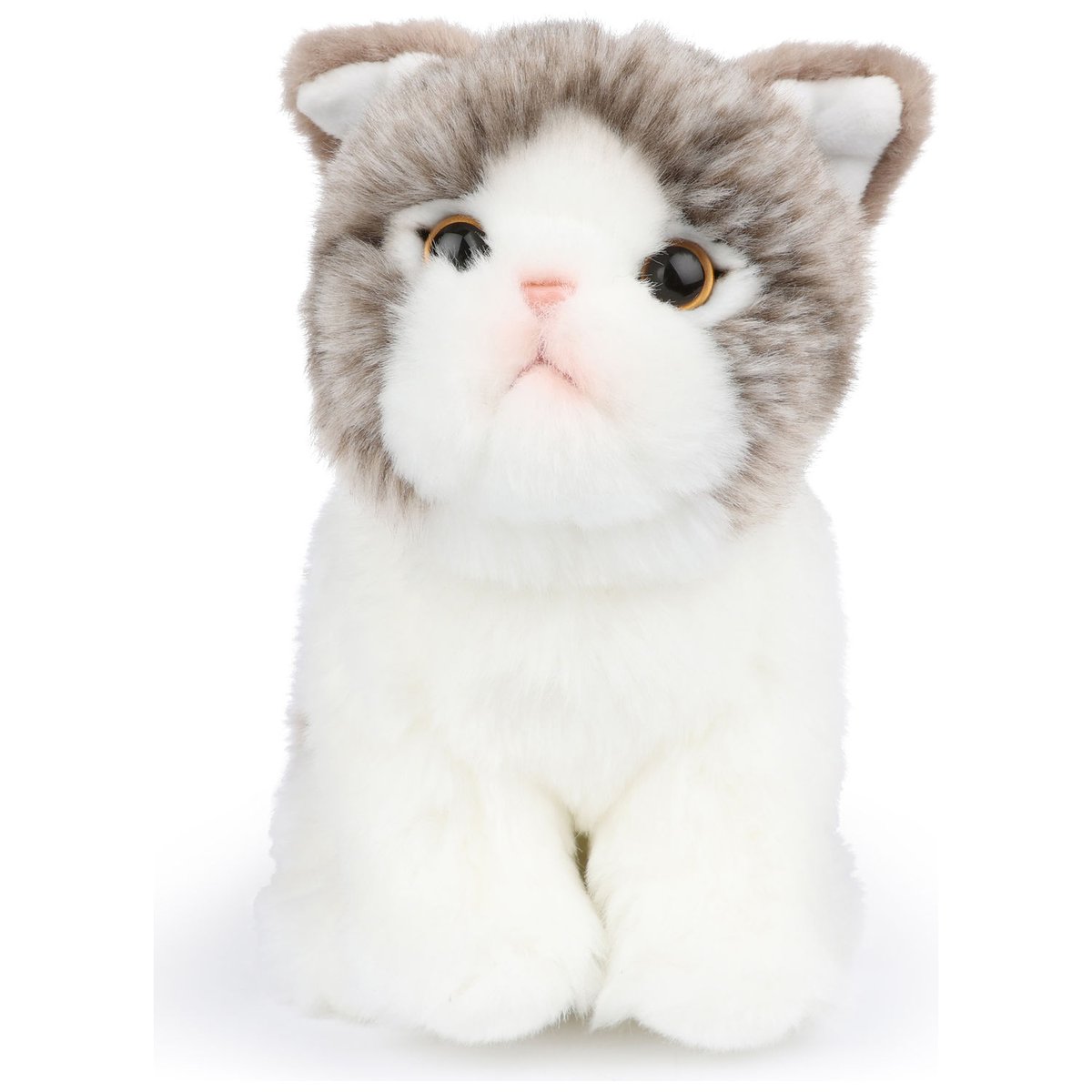 Peluche gris, blanc, BT CHAPS