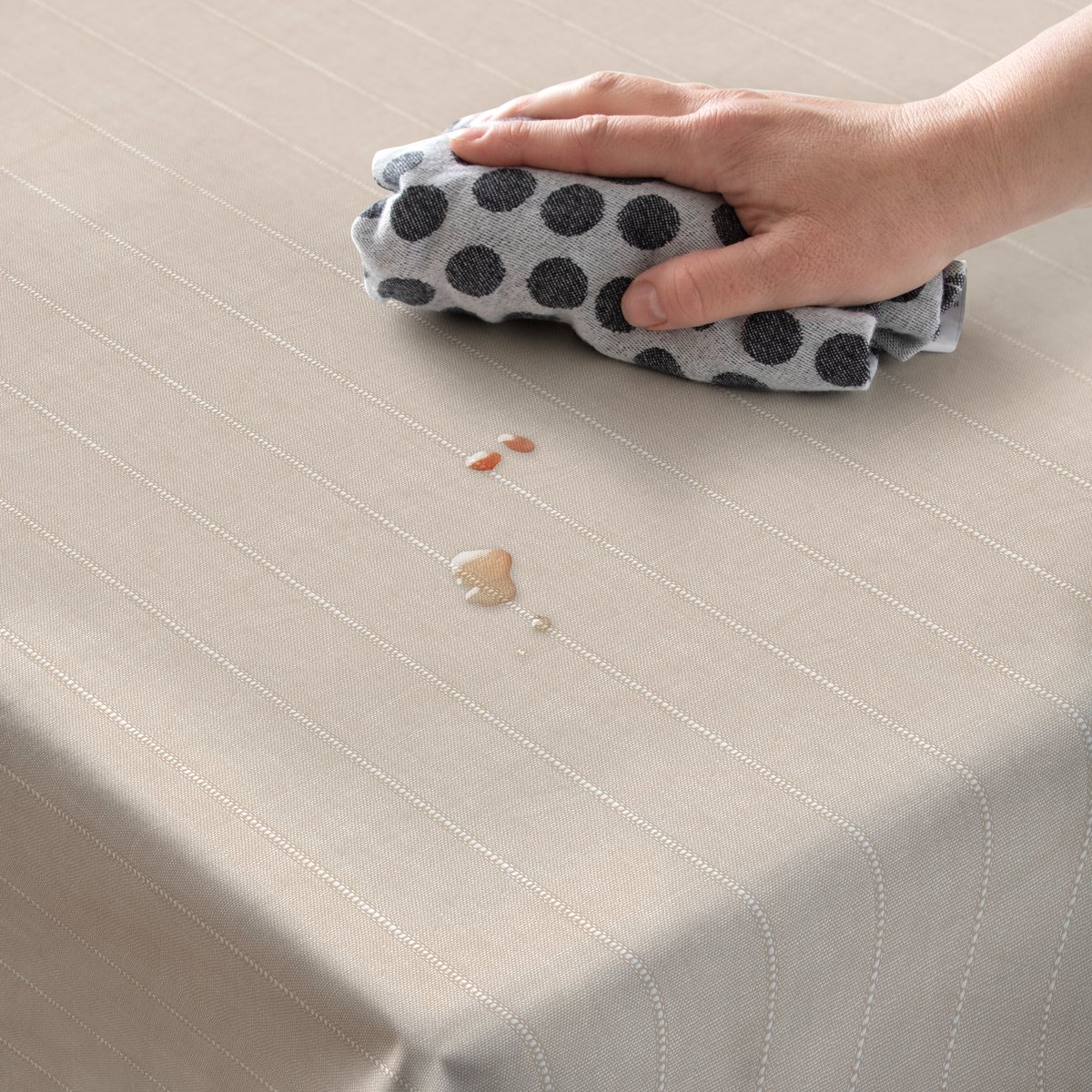 Nappe de table ronde Pâte à gâteaux pâte à gâteau non cuite, ART FOR THE HOME