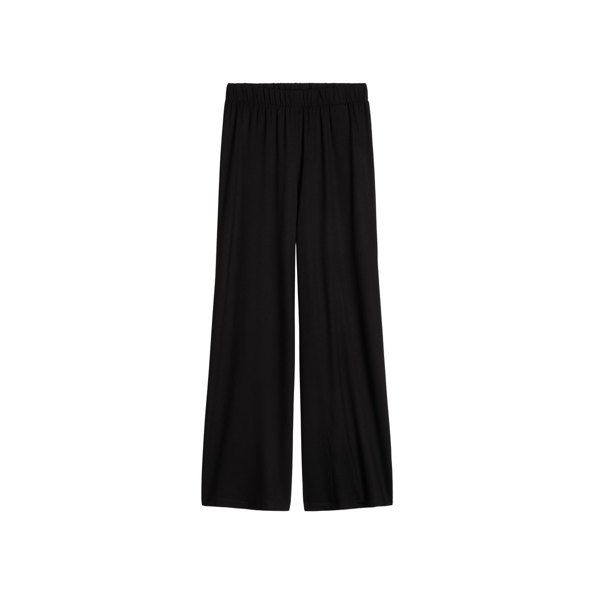 Pantalon en jersey large en LENZING™ ECOVERO™ noir, MARC O’POLO DENIM