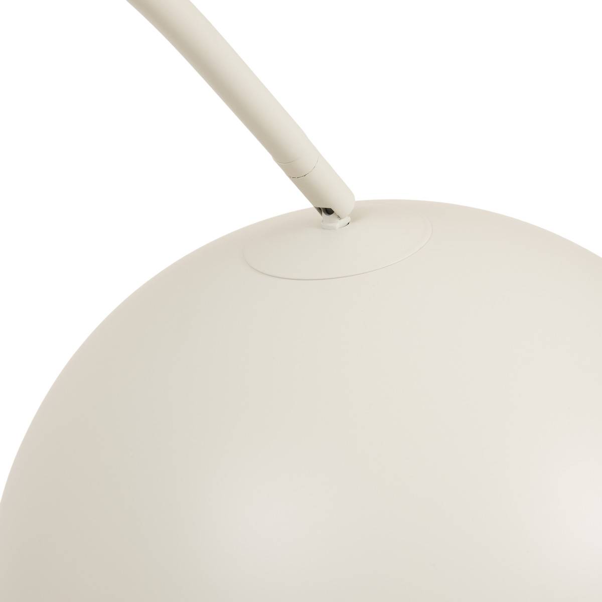 Lampadaire arc en marbre SHANI argile, ATMOSPHERA