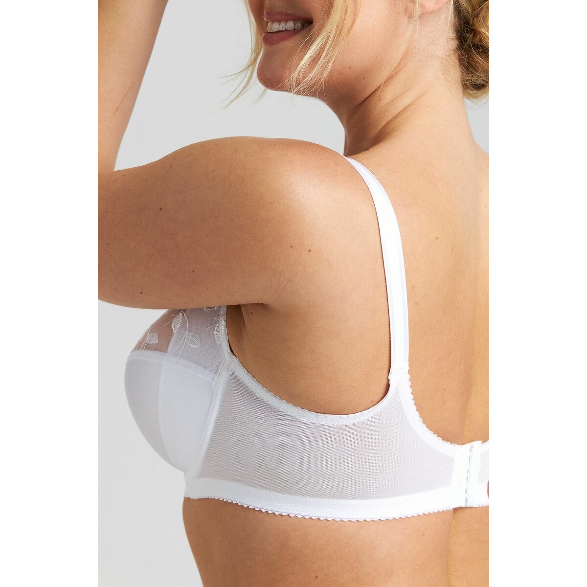 Soutien-gorge emboîtant, broderie blanc, MISS MARY OF SWEDEN