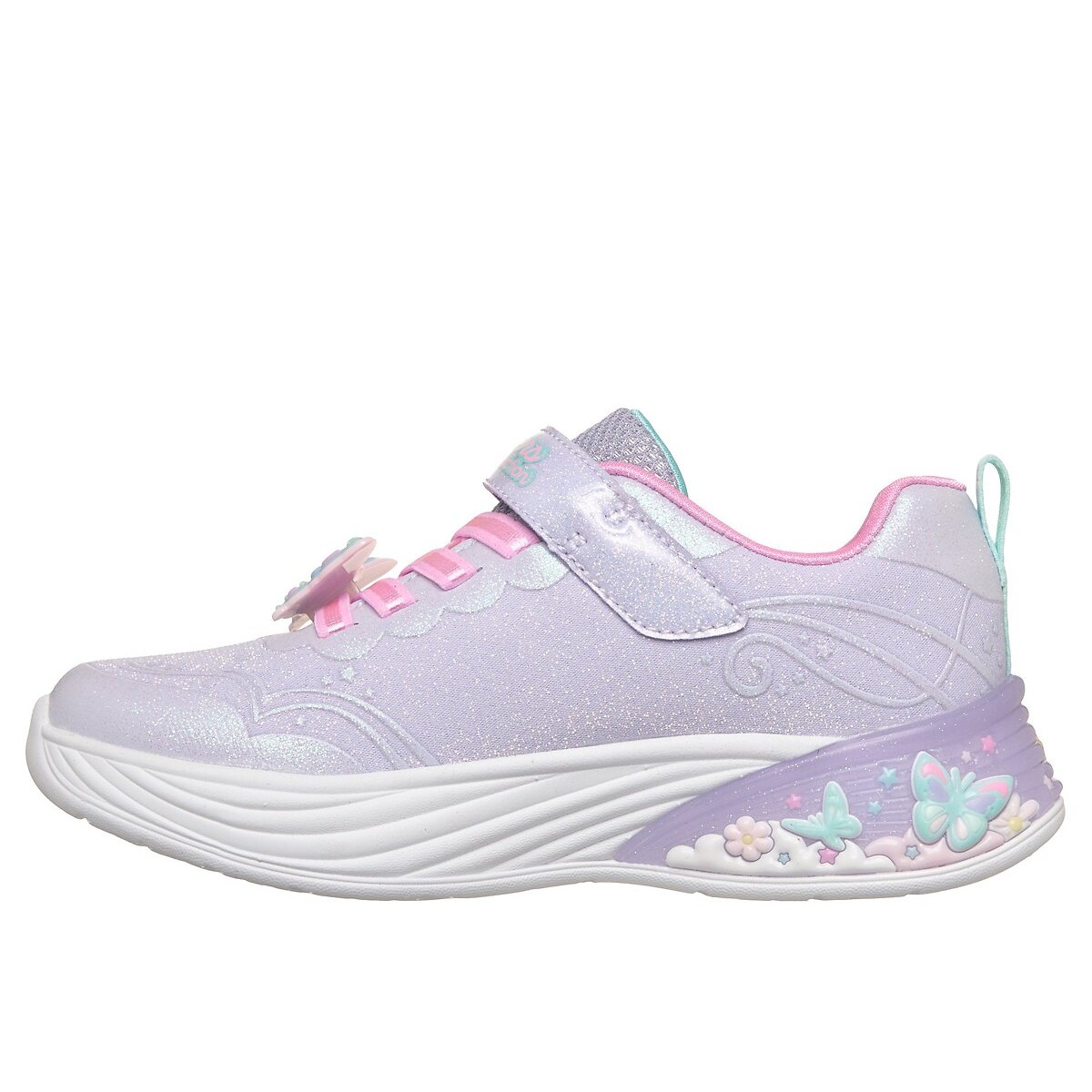 Sneakers S-Light: Butterfly Bliss lavendel, SKECHERS